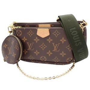 Louis Vuitton Monogram Multi Pochette Accessories Shoulder Bag Brown Khaki